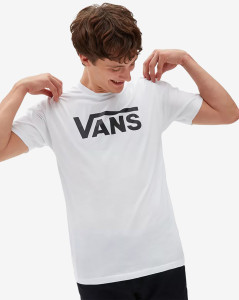Pánské tričko s krátkým rukávem Vans MN VANS CLASSIC White/Black