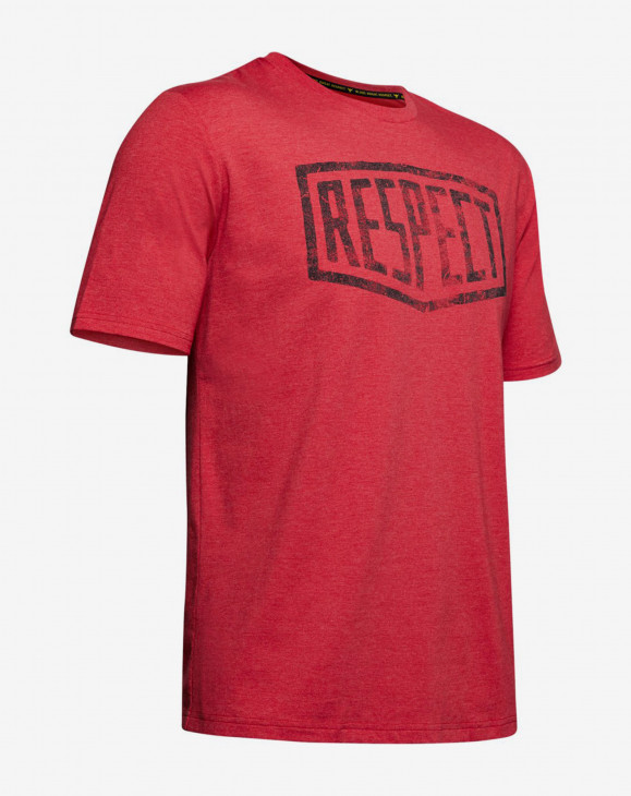 detail PROJECT ROCK GRAPHIC RESPECT SS-RED