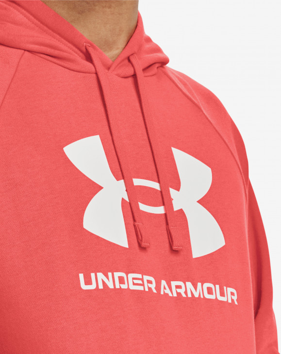 detail Pánská mikina Under Armour UA Rival Fleece Logo HD-RED