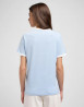 náhled Dámské tričko s krátkým rukávem Lee RINGER TEE LIGHT BLUE
