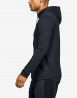 náhled DOUBLE KNIT FZ HOODIE-BLK