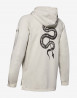 náhled UA Project Rock Terry Hoodie-WHT