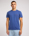 detail Pánské tričko s krátkým rukávem Lee MEDIUM WOBBLY LEE TEE SURF BLUE