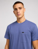 náhled Pánské tričko s krátkým rukávem Lee RELAXED POCKET TEE SURF BLUE