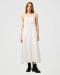detail Dámské šaty Wrangler SLIM SUMMER DRESS VINTAGE WHITE