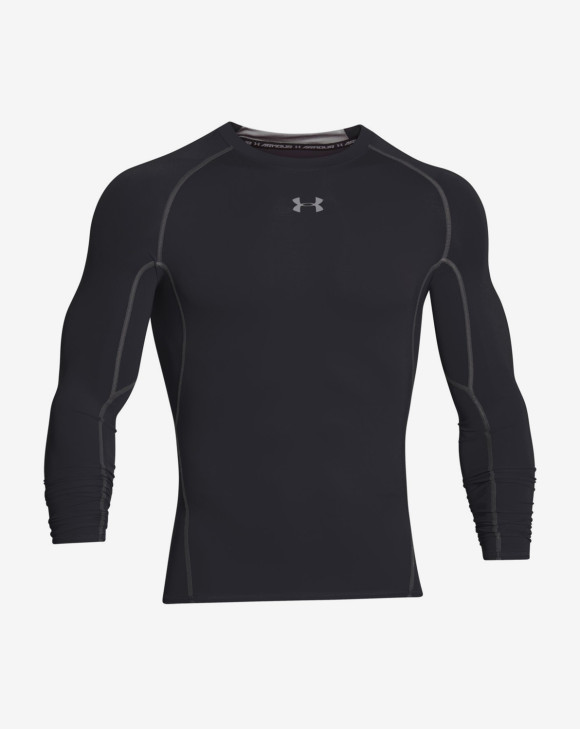 detail UA HG ARMOUR LS-BLK