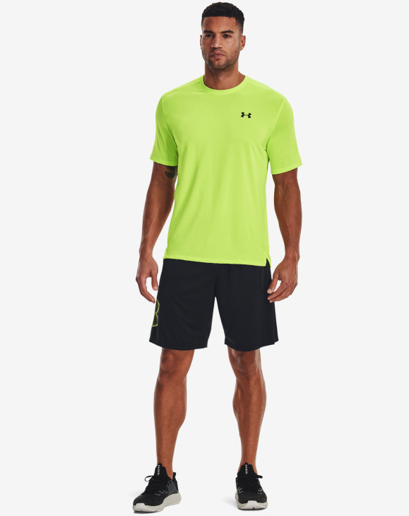 detail Pánské kraťasy Under Armour UA TECH GRAPHIC SHORT-BLK