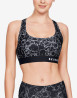 náhled Armour Mid Crossback Printed Bra -BLK