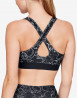 náhled Armour Mid Crossback Printed Bra -BLK