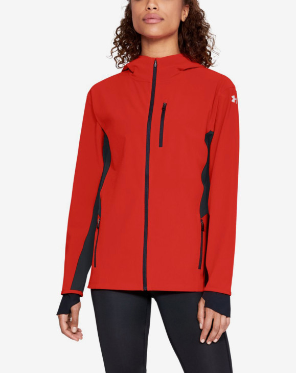 detail Outrun The Storm Jacket-RED