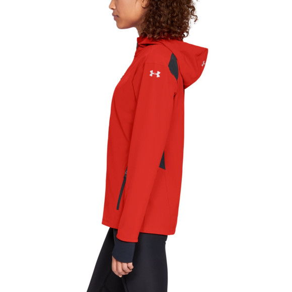 detail Outrun The Storm Jacket-RED