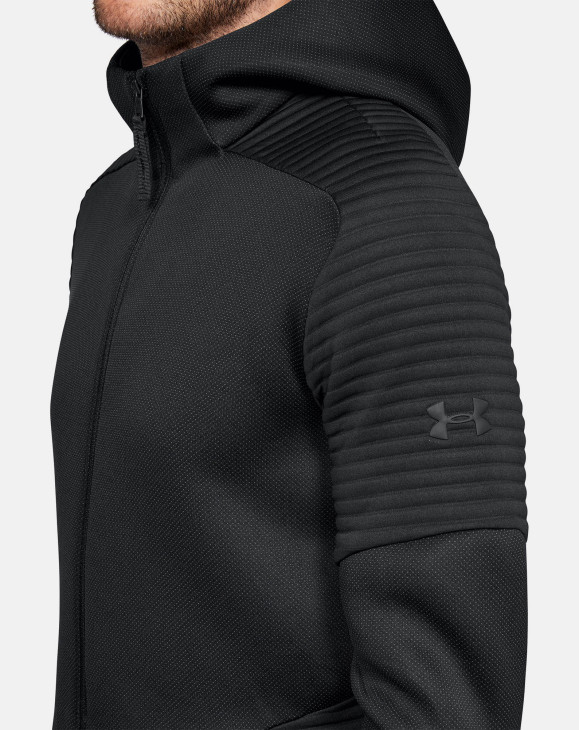 detail UNSTOPPABLE MOVE FZ HOODIE-BLK