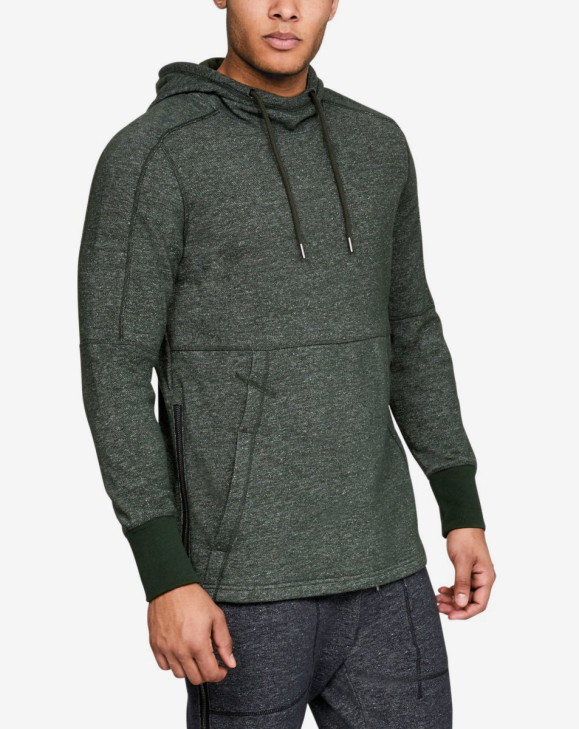 detail SPORTSTYLE SPECKLE TERRY HOODIE-GRN