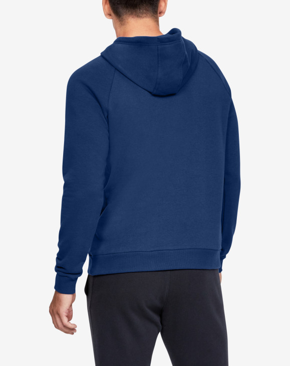 detail RIVAL FLEECE PO HOODIE-BLU