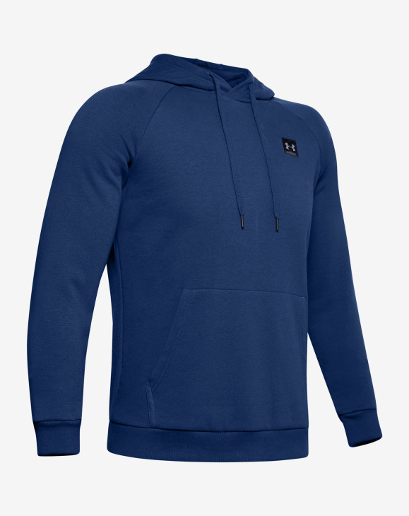 detail RIVAL FLEECE PO HOODIE-BLU