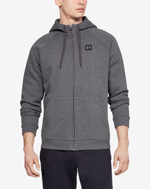 detail RIVAL FLEECE FZ HOODIE-GRY