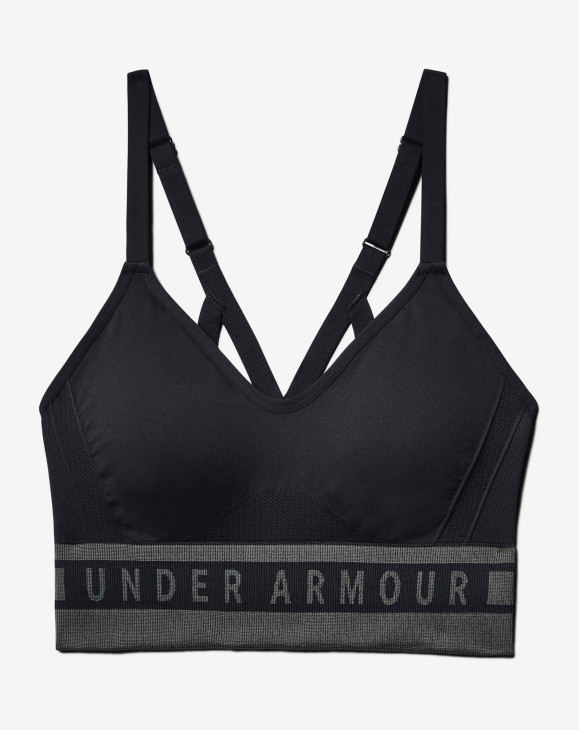 detail Seamless Longline Bra-BLK