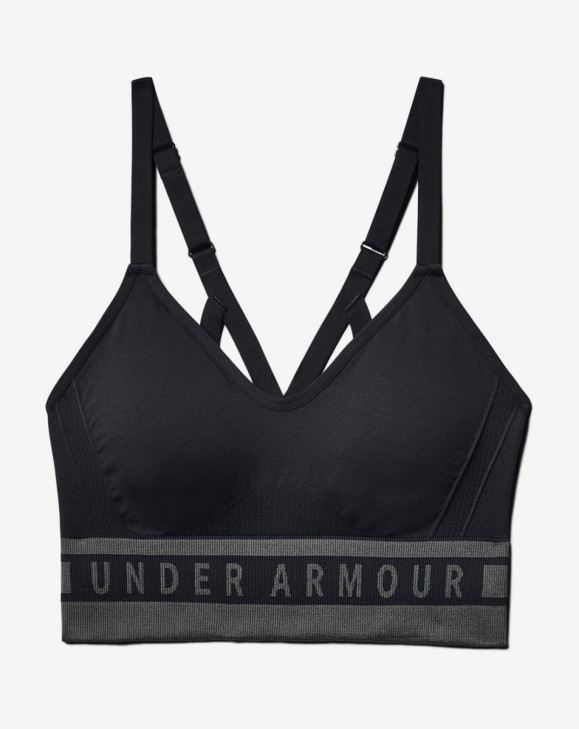 detail Seamless Longline Bra-BLK