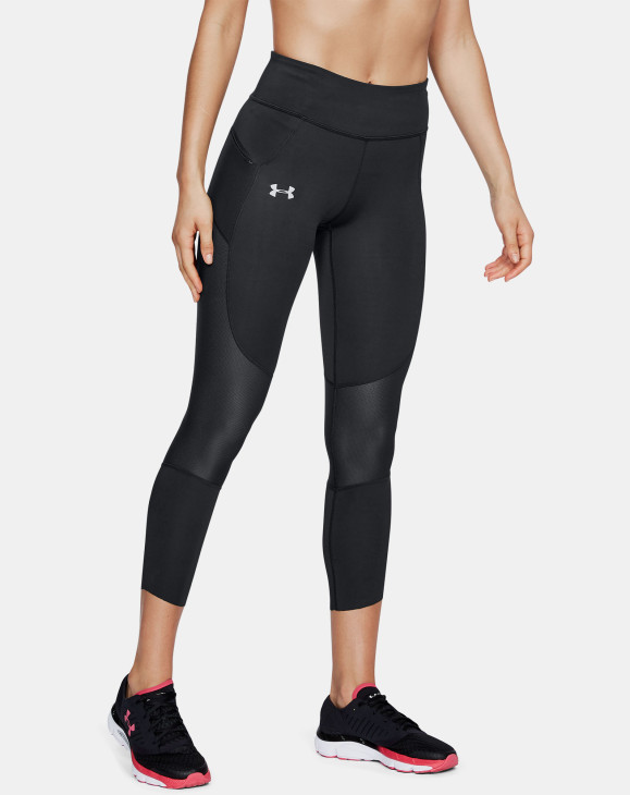 detail UA Qualifier SpeedPocket Run Crop-BLK