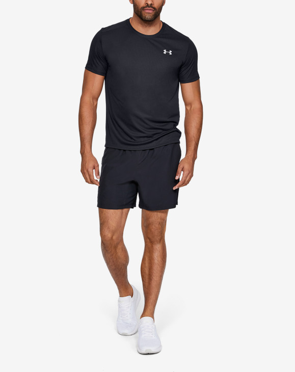 detail UA SPEED STRIDE SHORTSLEEVE-BLK