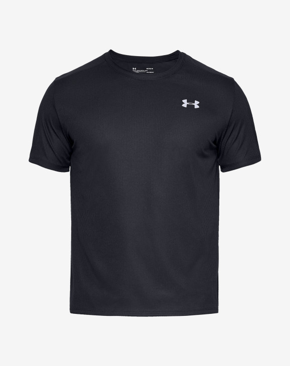 detail UA SPEED STRIDE SHORTSLEEVE-BLK