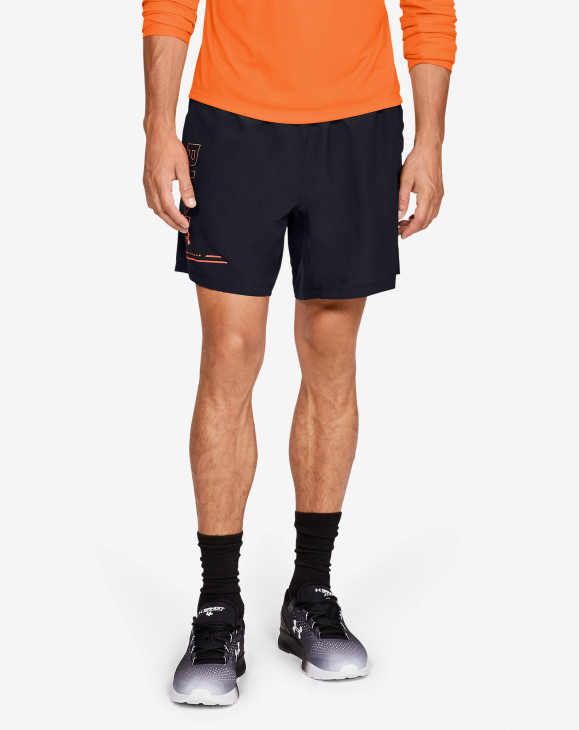 detail UA SPEED STRIDE GRAPHIC 7'' WOVEN SHORT-