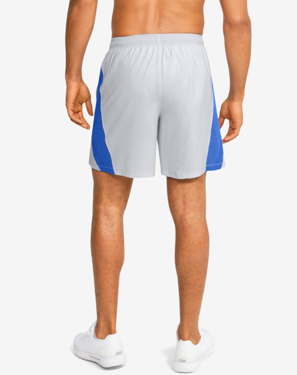 detail UA LAUNCH SW 7'' SHORT-GRY