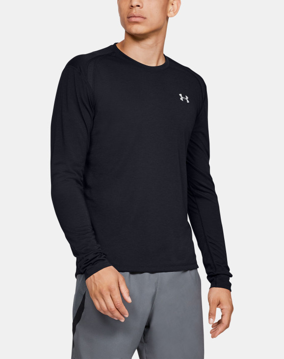 detail UA STREAKER 2.0 LONGSLEEVE-BLK