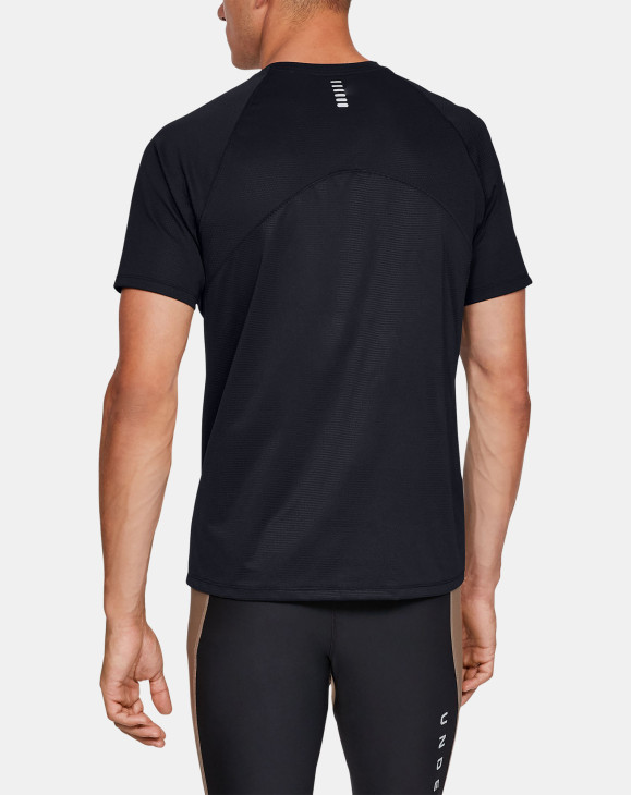 detail UA QUALIFIER SHORTSLEEVE-BLK