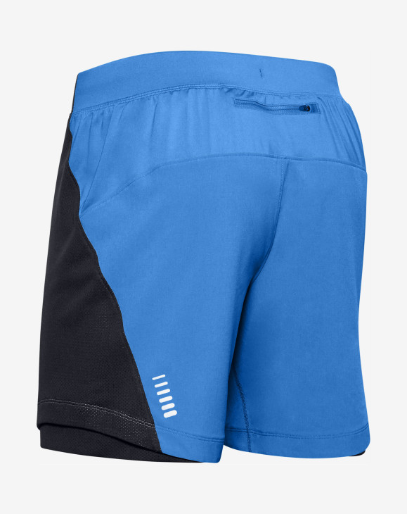 detail UA QUALIFIER SPEEDPOCKET 7'' SHORT-BLU