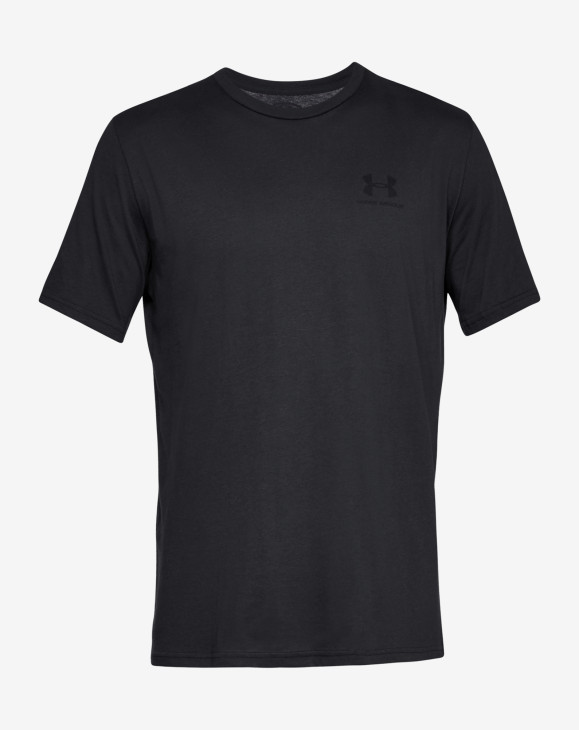 detail Pánské tričko s krátkým rukávem Under Armour UA SPORTSTYLE LC SS-BLK