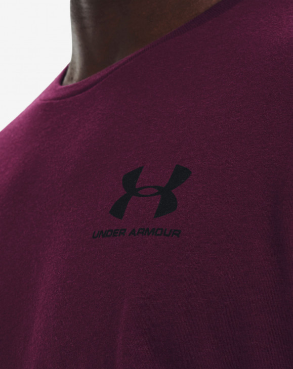detail Pánské tričko s krátkým rukávem Under Armour UA SPORTSTYLE LC SS-PPL