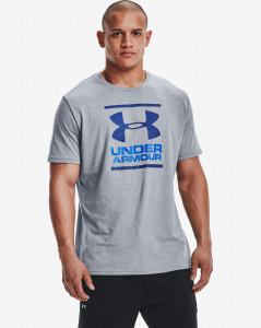 Pánské tričko s krátkým rukávem Under Armour UA GL FOUNDATION SS-GRY
