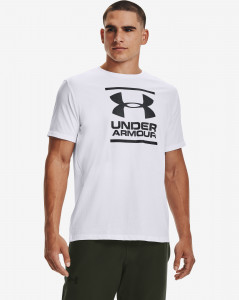 Pánské tričko s krátkým rukávem Under Armour UA GL FOUNDATION SS-WHT