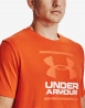 náhled Pánské tričko s krátkým rukávem Under Armour GL Foundation SS T oranžové