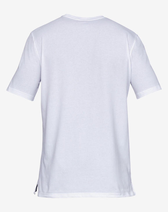 detail SPORTSTYLE COTTON MESH TEE-WHT