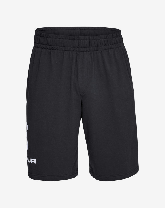 detail Pánské kraťasy Under Armour UA Sportstyle Cotton Shorts-BLK