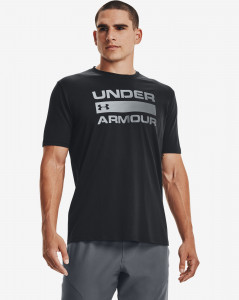Pánské tričko s krátkým rukávem Under Armour UA TEAM ISSUE WORDMARK SS-BLK