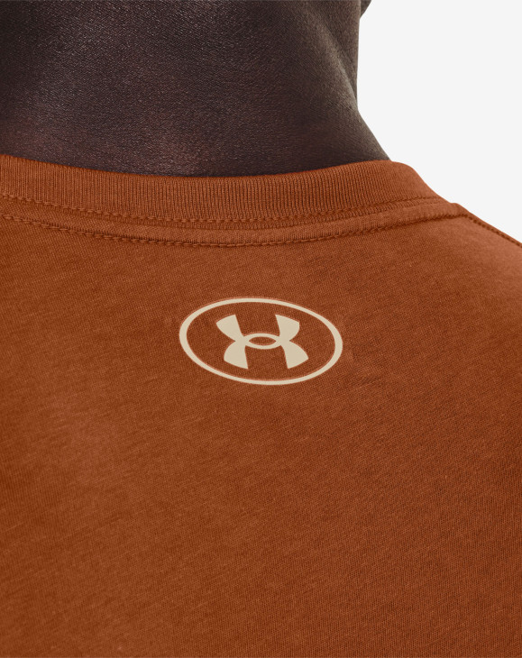 detail Pánské tričko s krátkým rukávem Under Armour UA TEAM ISSUE WORDMARK SS-ORG