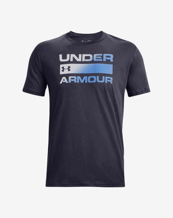 detail Pánské tričko s krátkým rukávem Under Armour UA TEAM ISSUE WORDMARK SS-GRY