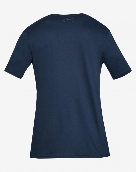 detail Pánské tričko s krátkým rukávem Under Armour UA SPORTSTYLE LOGO SS-NVY