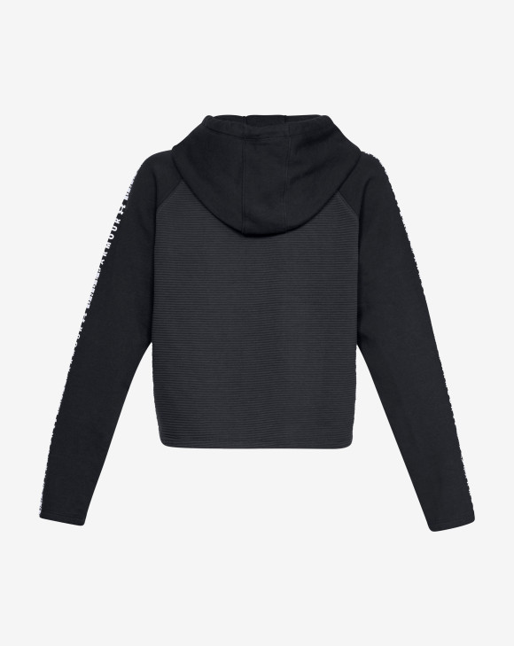 detail TB Ottoman Fleece Hoodie-BLK