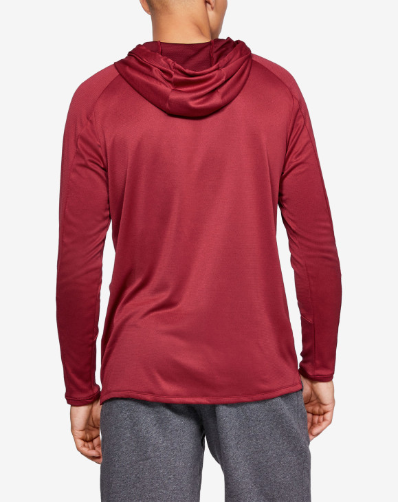 detail Lighter Longer PO Hoodie-RED