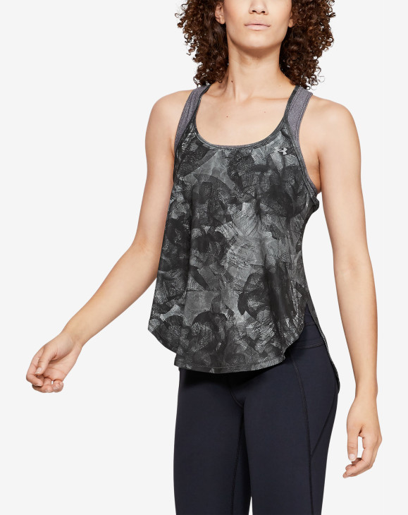 detail Armour Sport Tank - Flo Ink Print-GRY