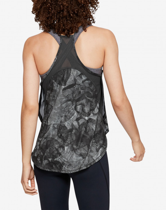 detail Armour Sport Tank - Flo Ink Print-GRY