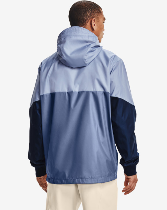 detail UA LEGACY WINDBREAKER-BLU