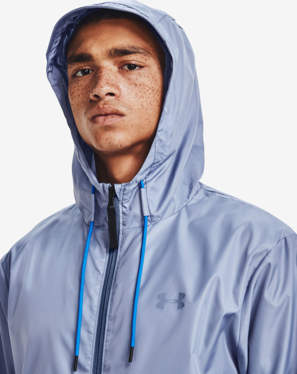 detail UA LEGACY WINDBREAKER-BLU