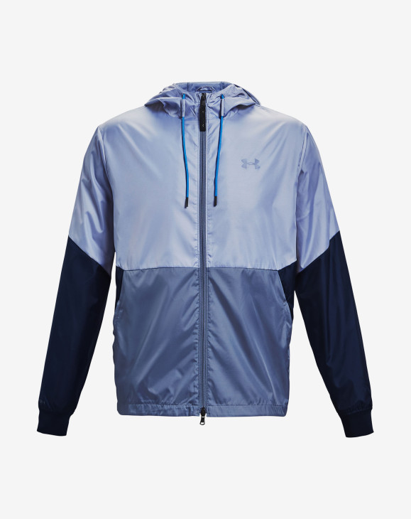 detail UA LEGACY WINDBREAKER-BLU