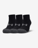 náhled Pánské ponožky Under Armour UA Heatgear Low Cut 3pk-BLK