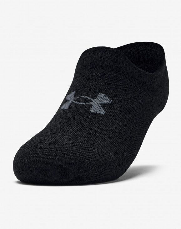 detail Dámské ponožky Under Armour UA Essential UltraLowTab 3pk-BLK